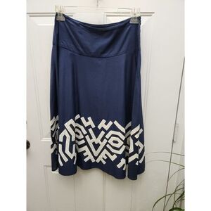 Michael Kors‎ Navy A-Line Flare Skirt Size 4